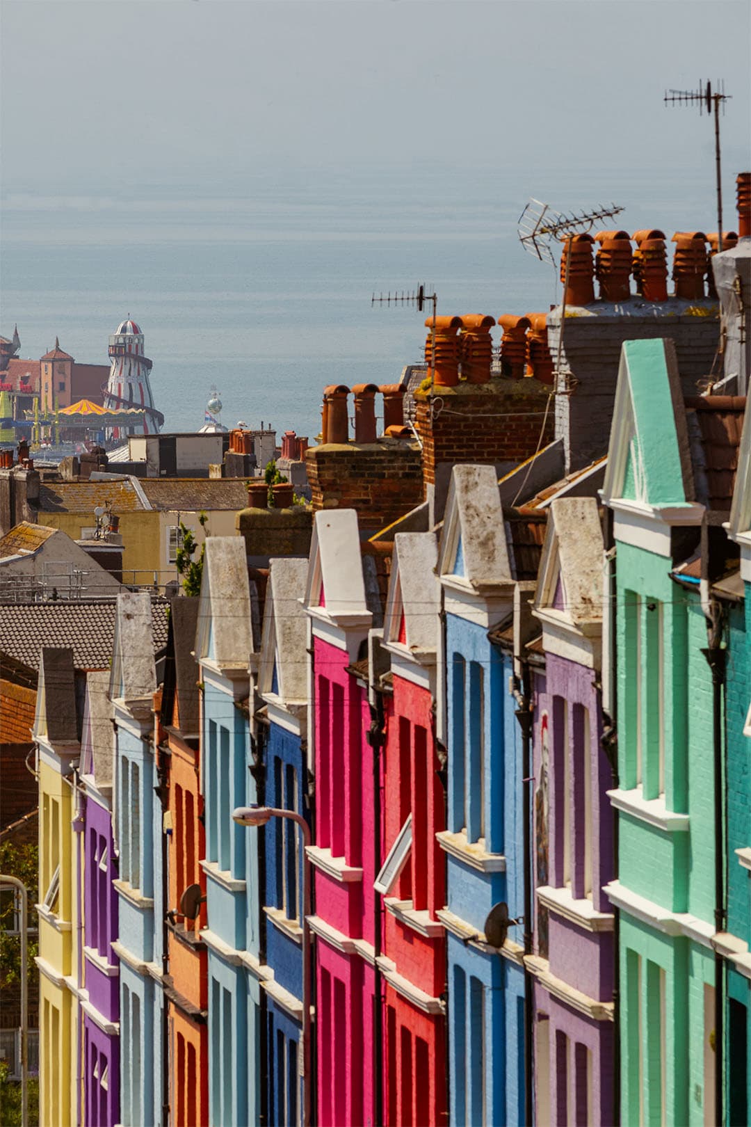 Rainbow Houses of Brighton Blaker Street